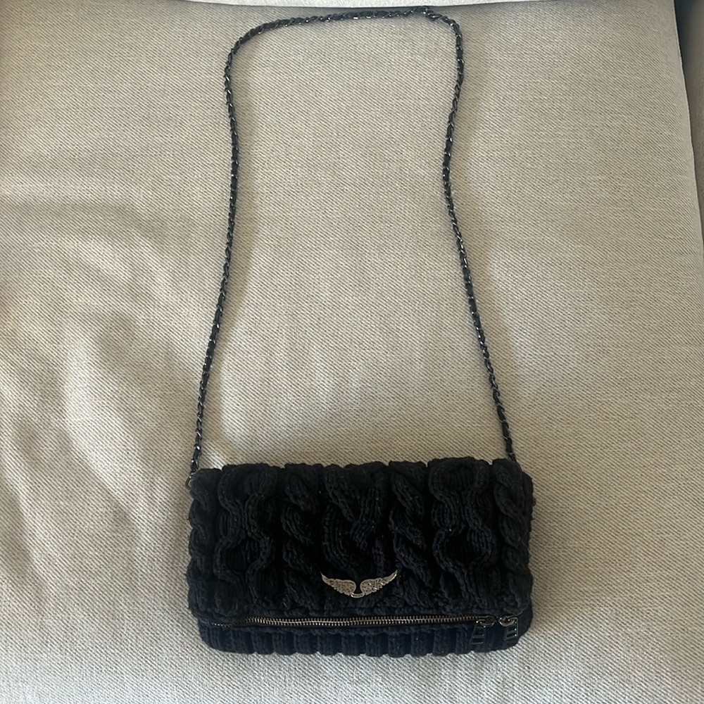 Zadig & Voltaire Black quilted bag